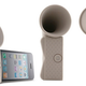 Illustration for article titled No Cranking (or Hearing Aids) Necessary with This iPhone Gramophone Amplifier